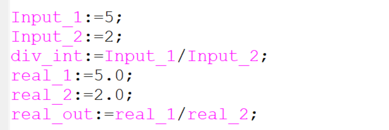 Mitsubishi PLC REAL data type